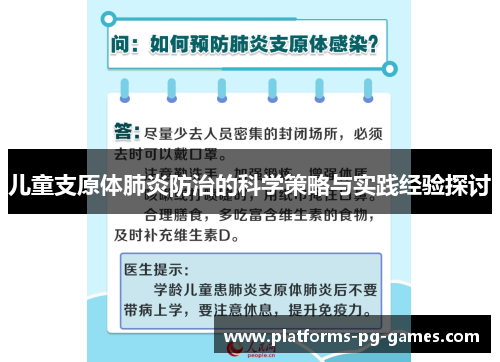 儿童支原体肺炎防治的科学策略与实践经验探讨