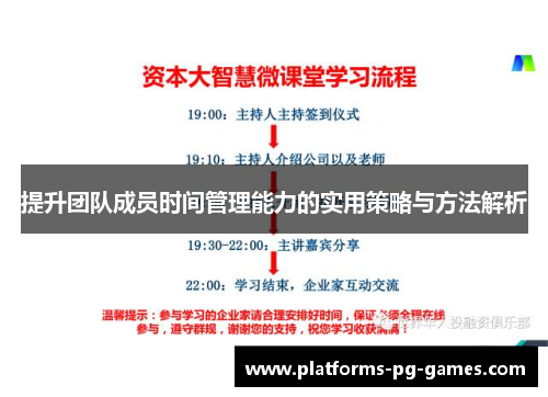 提升团队成员时间管理能力的实用策略与方法解析 提升团队成员时间管理能力的实用策略与方法解析